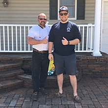 D Triton Exterior Cleaning Inc Happy Customer