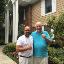 House Washing and Patio and Window Washing on Georgian Court in Roslyn, NY Thumbnail